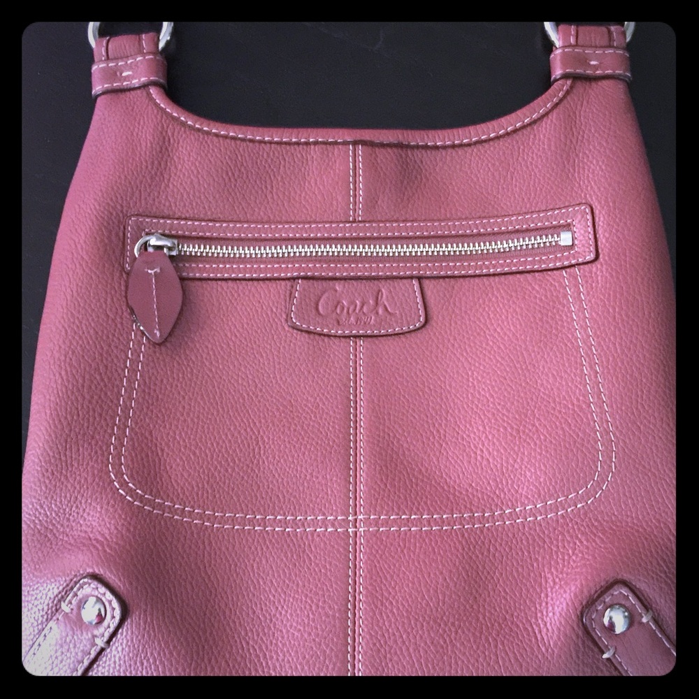 Coach Crossbody Pebbled Leather Penelope 14679